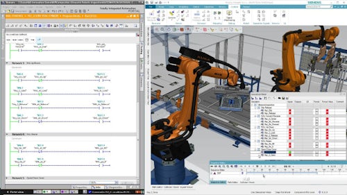 Siemens ist führend auf dem Gebiet der Fertigungs simulations software.